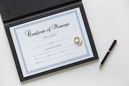 Marriage Certificate